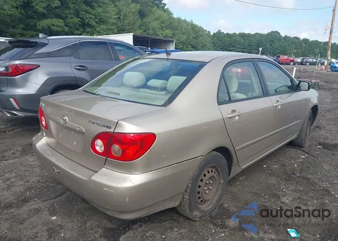 2007 Toyota Corolla Le z USA, uszkodzony, nr VIN 2T1BR30E37C800612